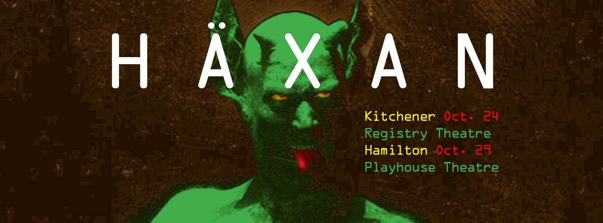 Haxan w\/live soundtrack by the VOC