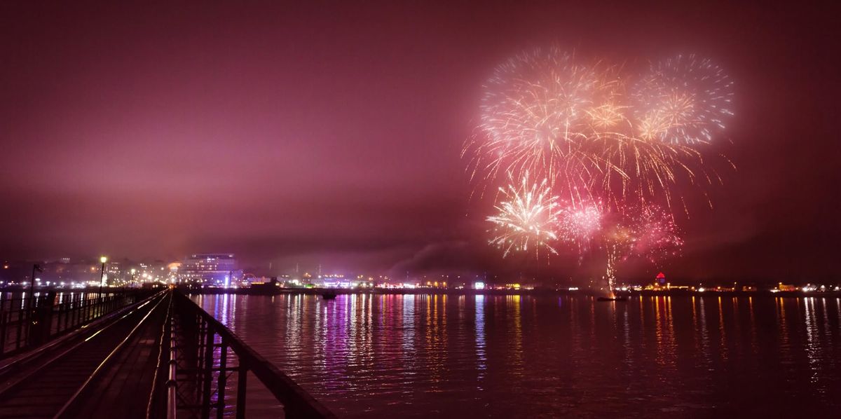 New Year's Eve Seafront Fireworks