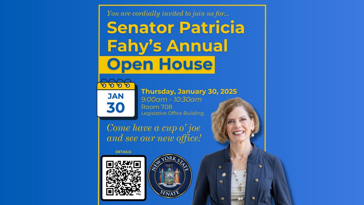 Senator Patricia Fahy's Annual Open House