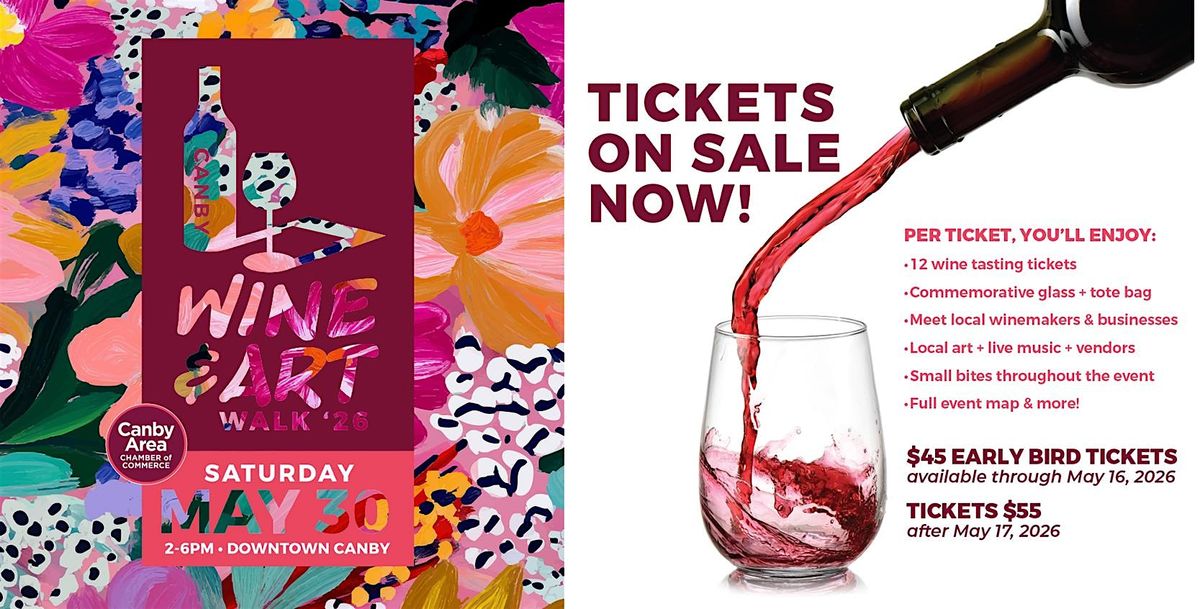 Canby Wine & Art Walk '26