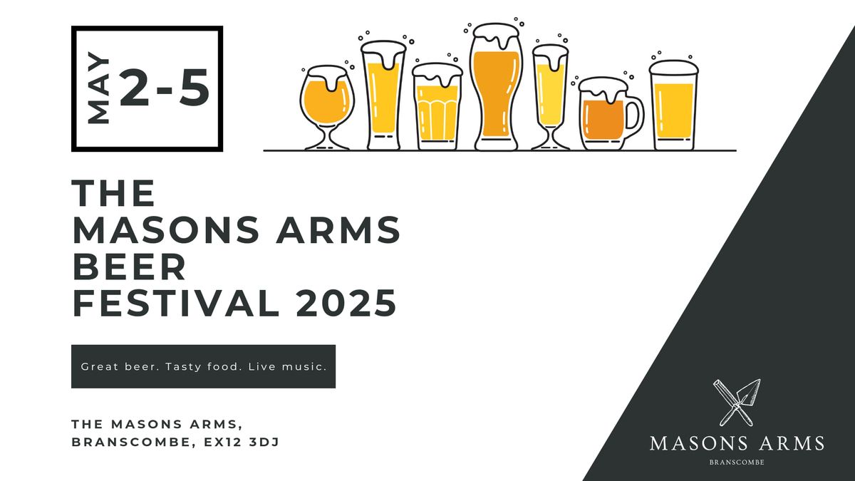 The Masons Arms Beer Festival 2025