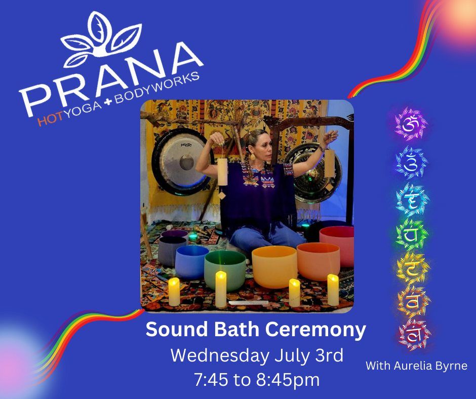 Sound Bath Ceremony  (Experience absolute and complete relaxation)