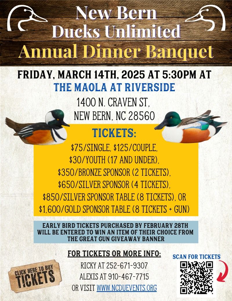 2025 New Bern DU Banquet