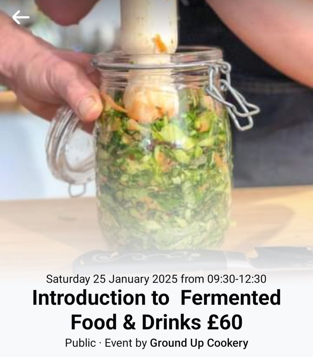 Introduction to Fermented Food & Drink \u00a360