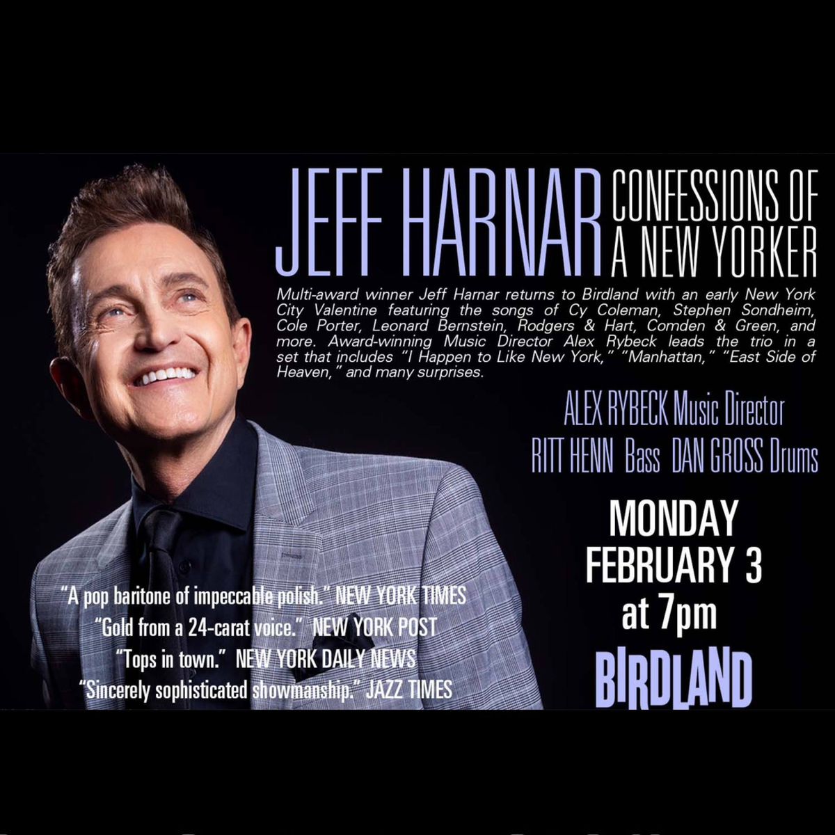 JEFF HARNAR Confessions of a New Yorker