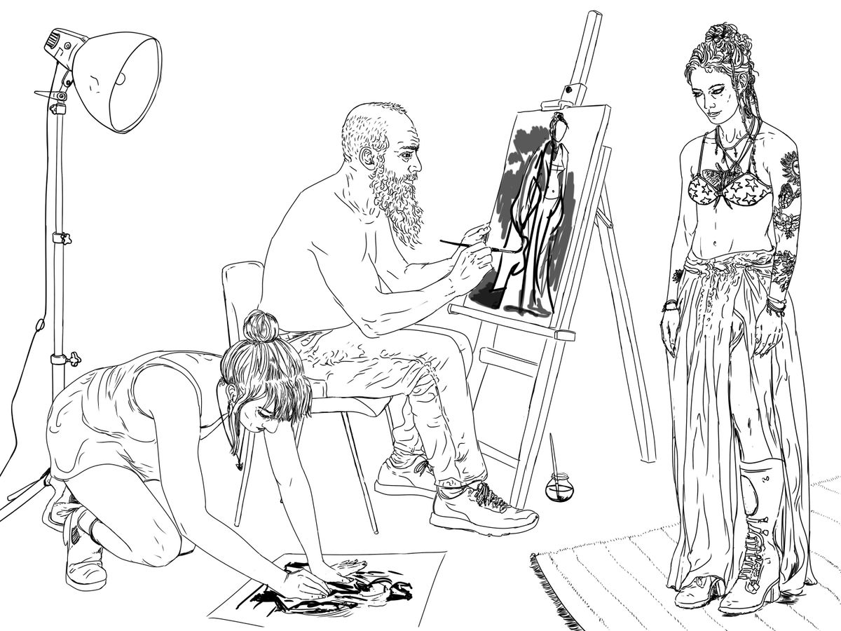 Life painting and drawing workshop (full-day)