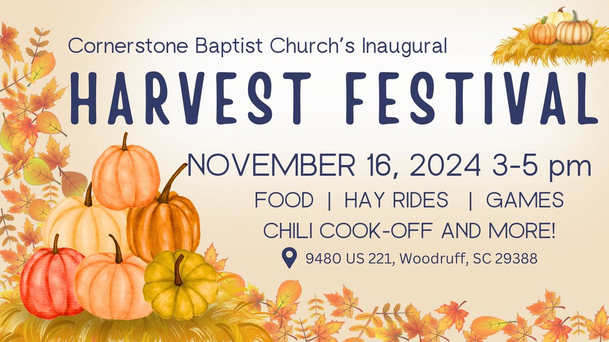 Inaugural Harvest Festival!