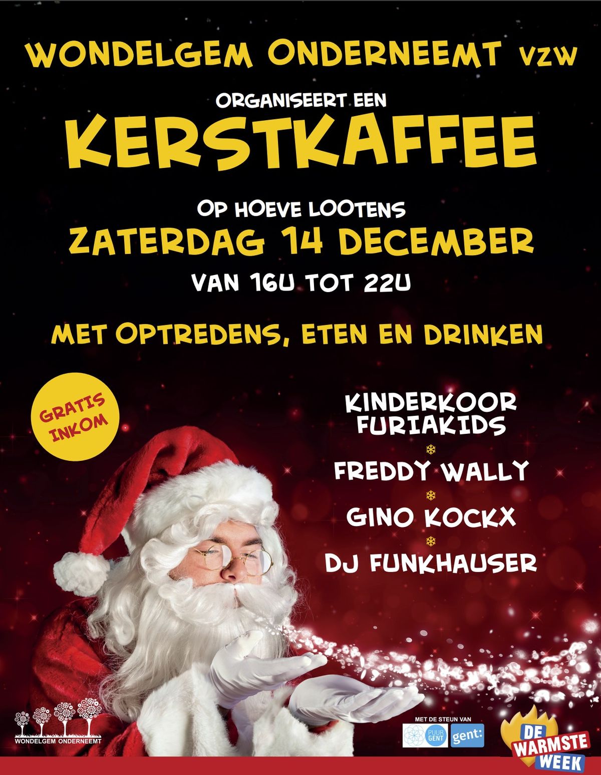 Kerstkaffee \ud83c\udf84 Wondelgem Onderneemt