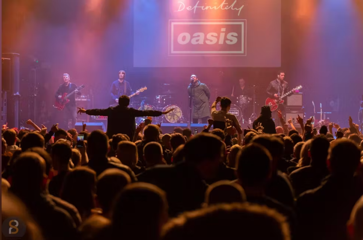 Definitely Oasis live in Sunderland