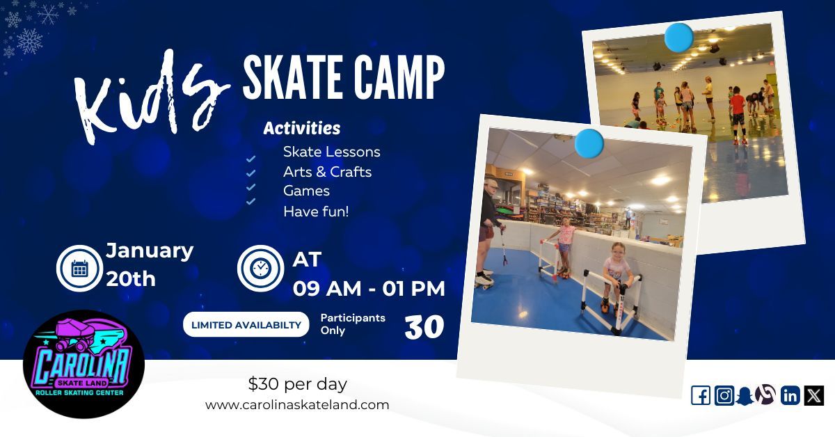 Kids Skate Camp