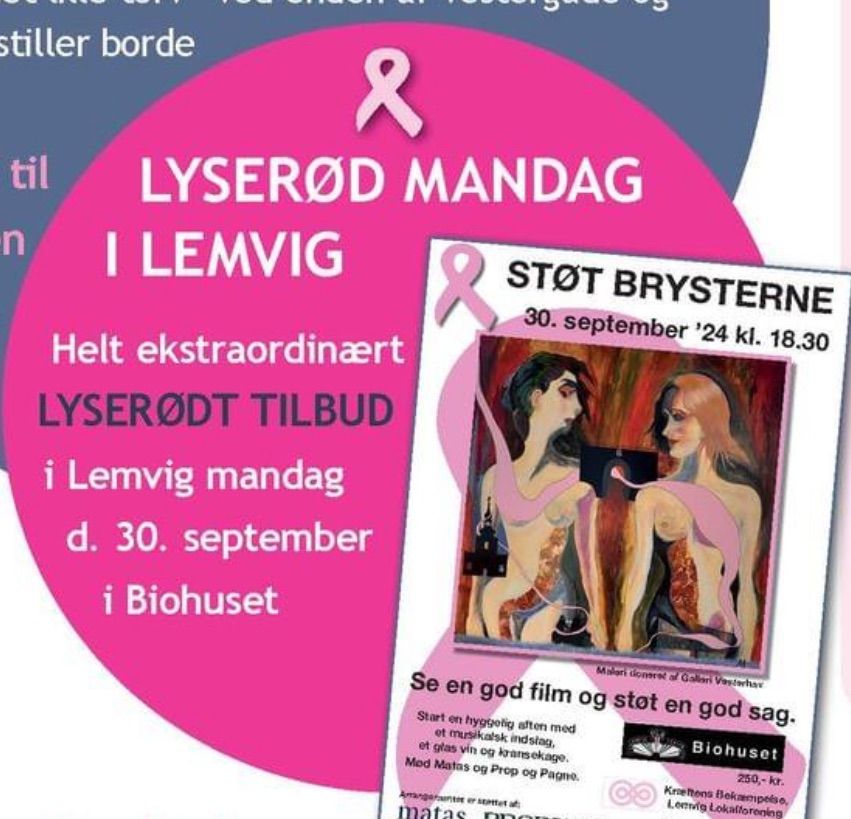 St\u00f8t brysterne i Biohuset \u201cWicked Little Letters\u201d