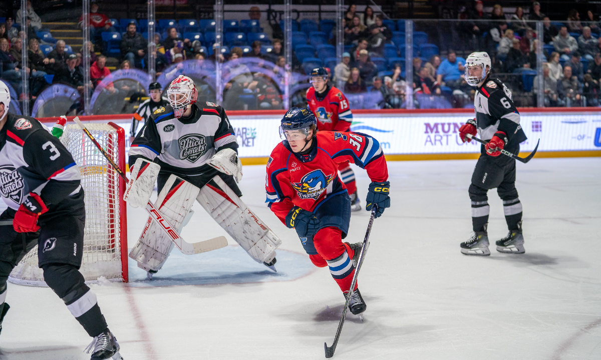 Parking Utica Comets at Lehigh Valley Phantoms
