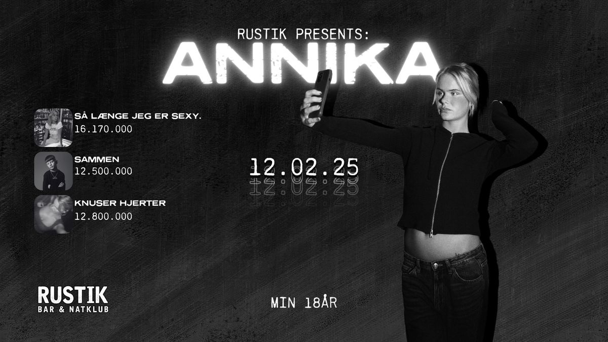 ANNIKA LIVE X RUSTIK \u2728 VINTERFERIEN 2025 