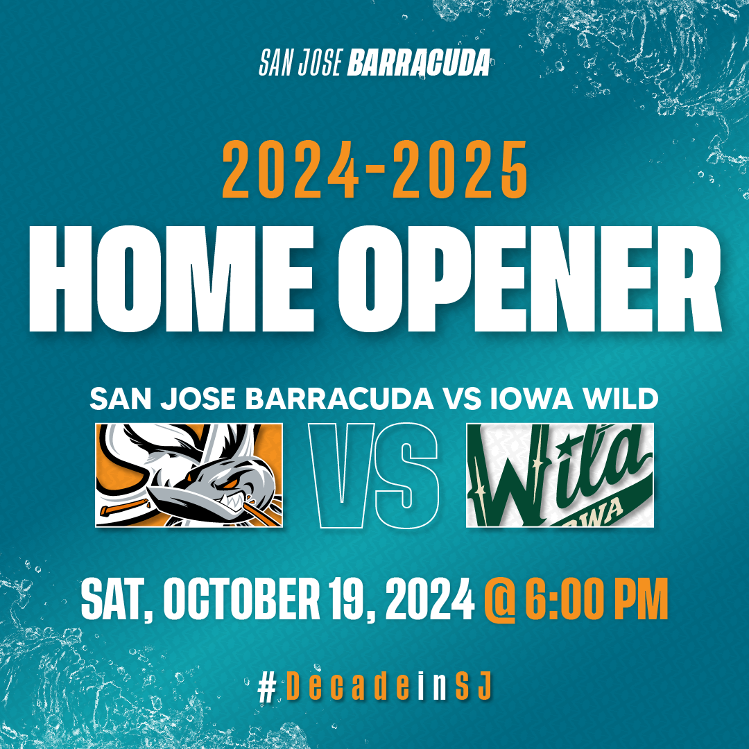 Iowa Wild at San Jose Barracuda