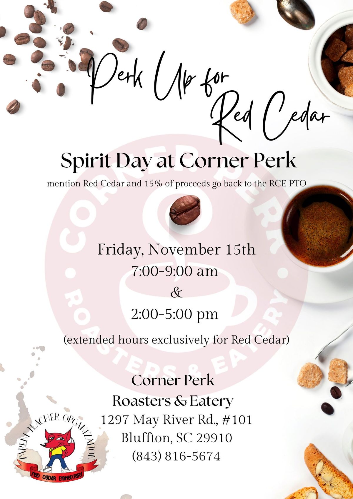 Give Back Day @ Corner Perk