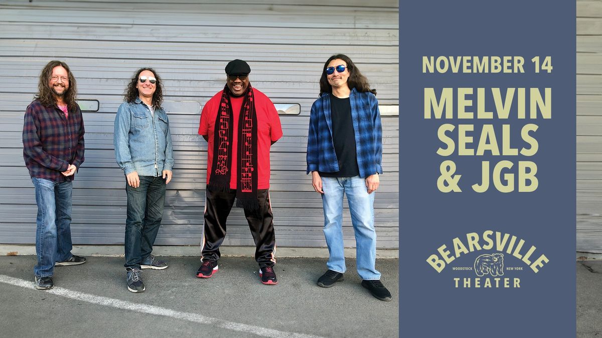 Melvin Seals and JGB at Bearsville Theater