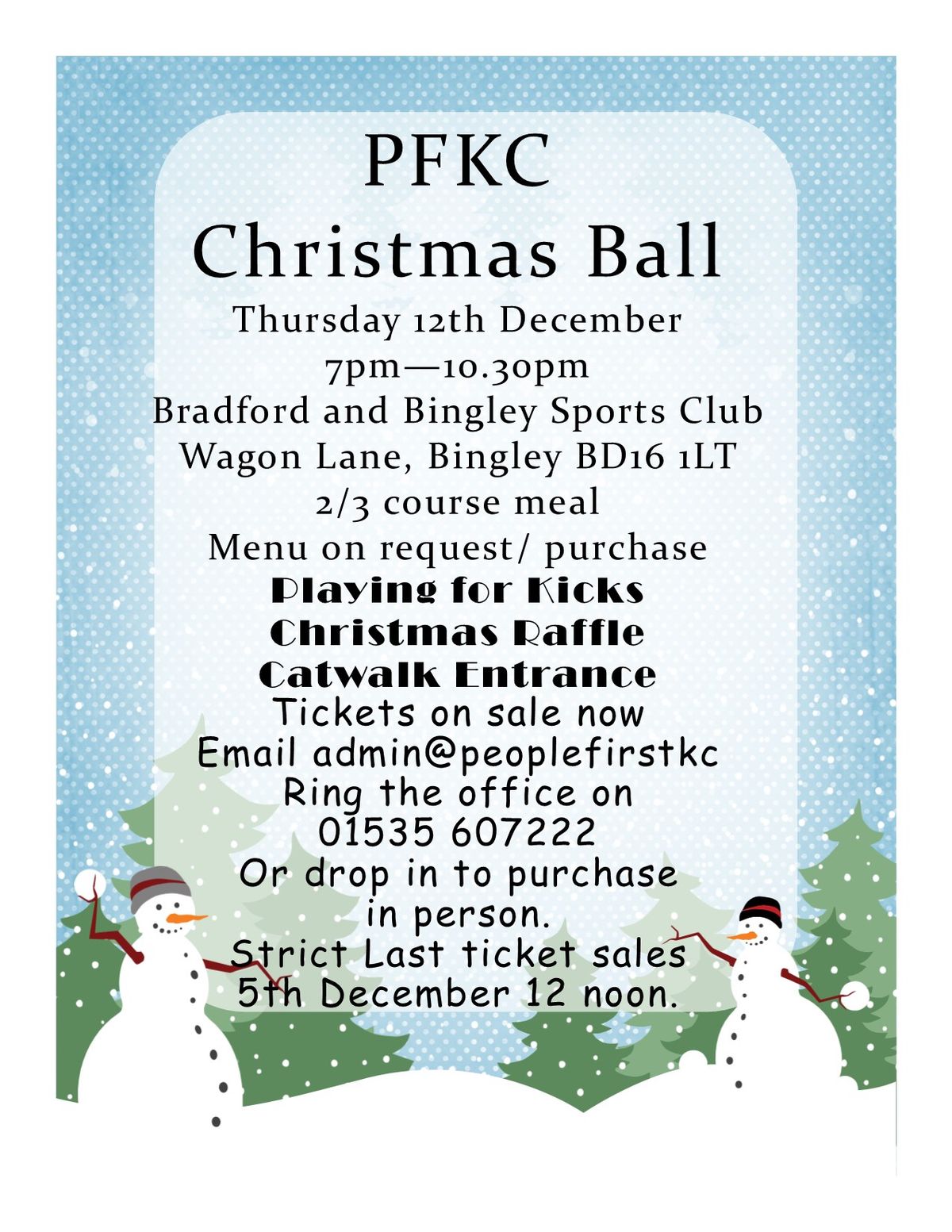 PFKC Christmas Ball