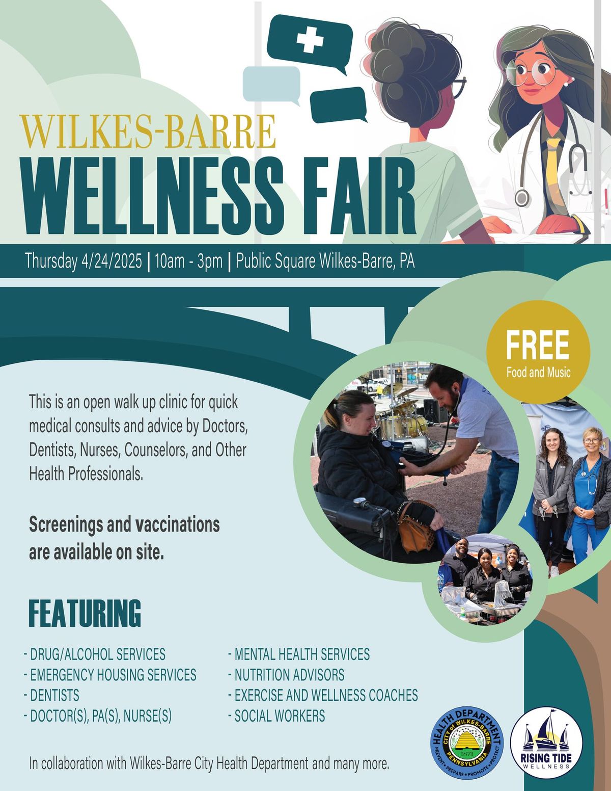 Wilkes-Barre Wellness Fair 2025