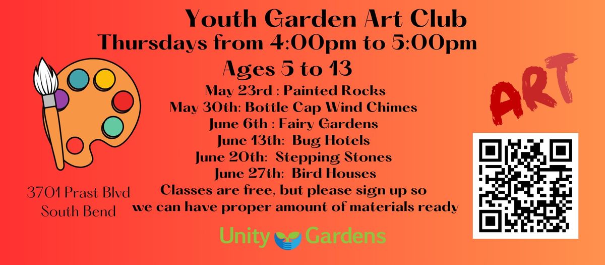 Youth Garden Art Club 