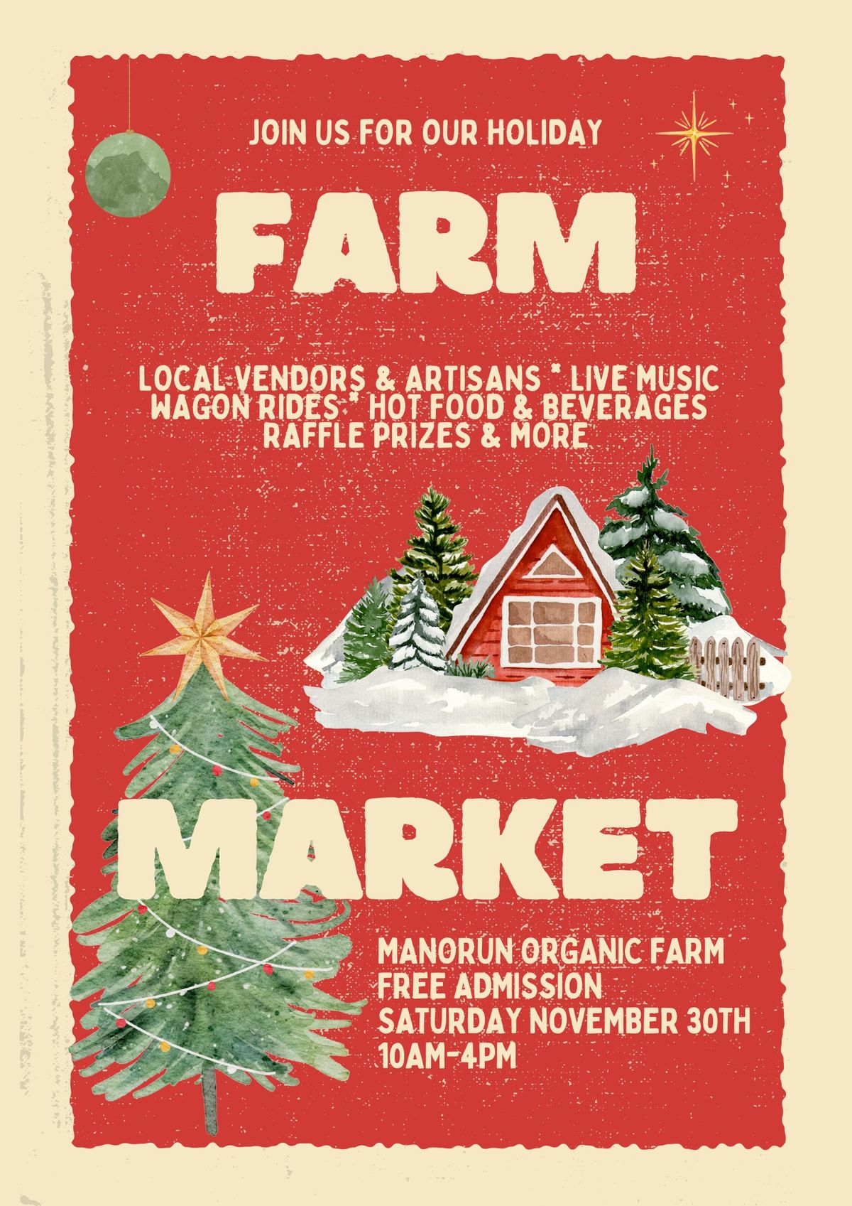 Manorun Farm Holiday Market