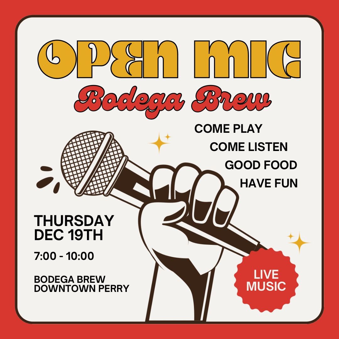 Open Mic @ Bodega Brew