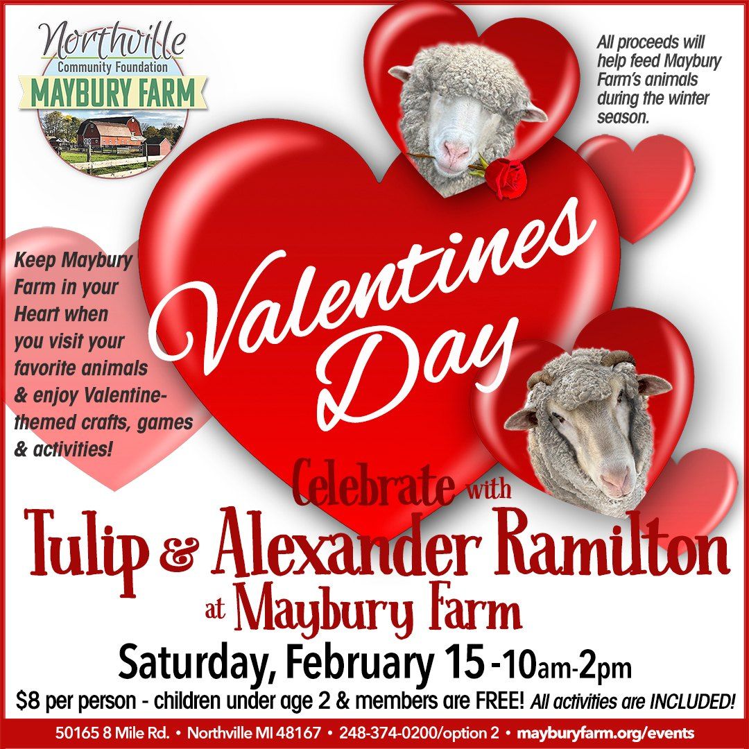 Valentine's Day Celebration at Maybury Farm