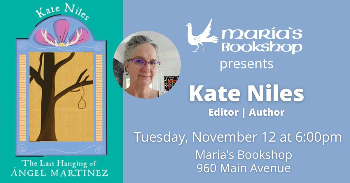 Author Event & Book Signing with Kate Niles