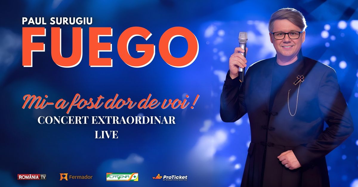 CONCERT FUEGO \/\/ CINEMA INDEPENDEN\u021aA T\u00c2RGOVI\u0218TE \/\/ 2 OCTOMBRIE