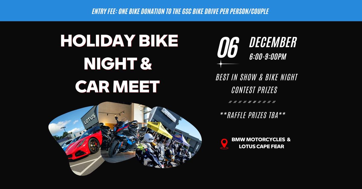 Holiday Bike Night & Car Meet