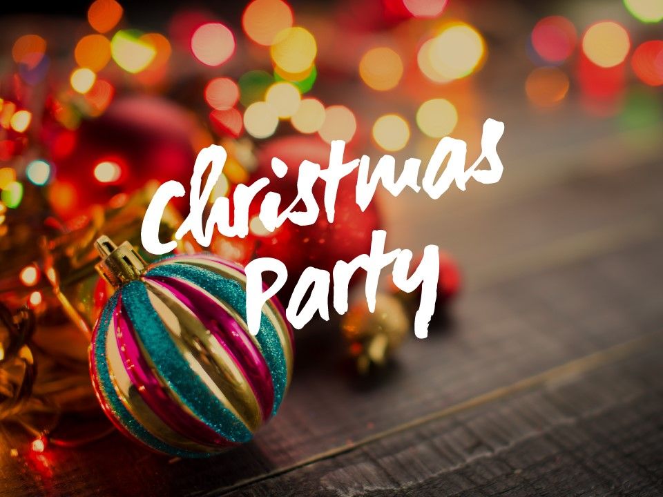 Christmas party night - food and live music!