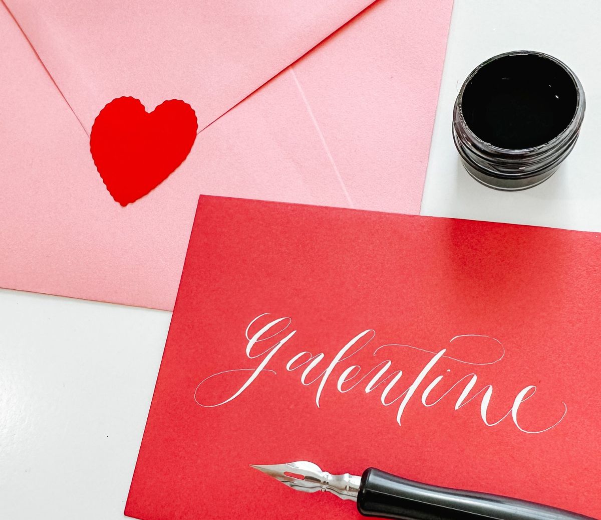 Galentine & Valentine Beginners Modern Calligraphy at Solaire Social 