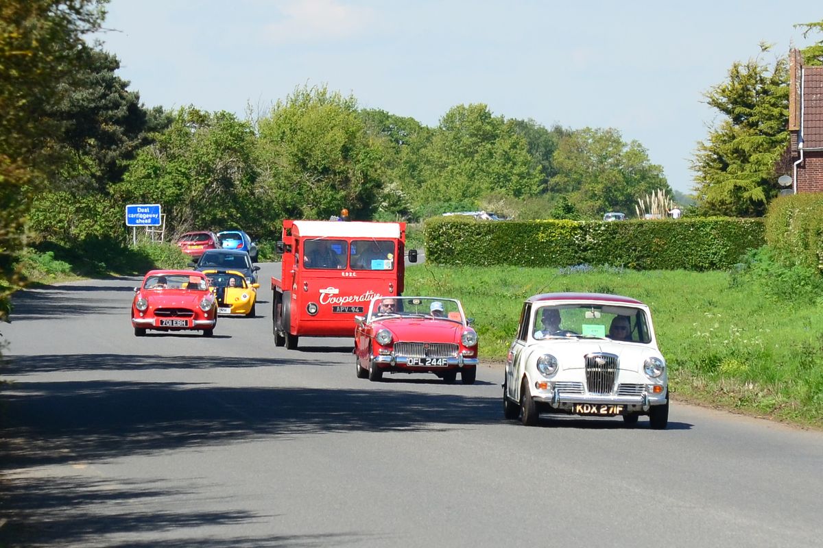 53rd Ipswich to Felixstowe Historic Vehicle Road Run