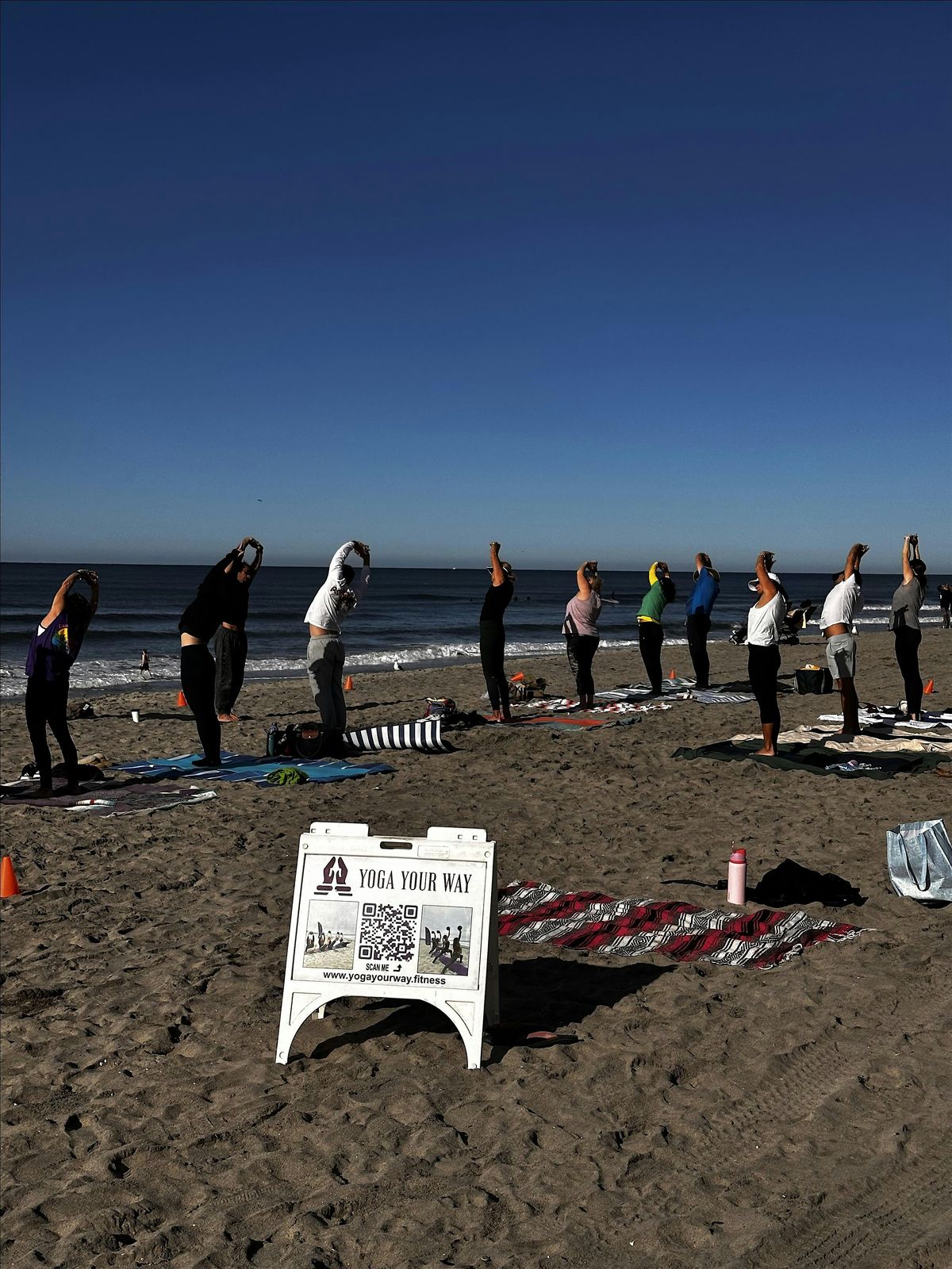 Father\u2019s Day Beach Yoga Being a Friend for Free