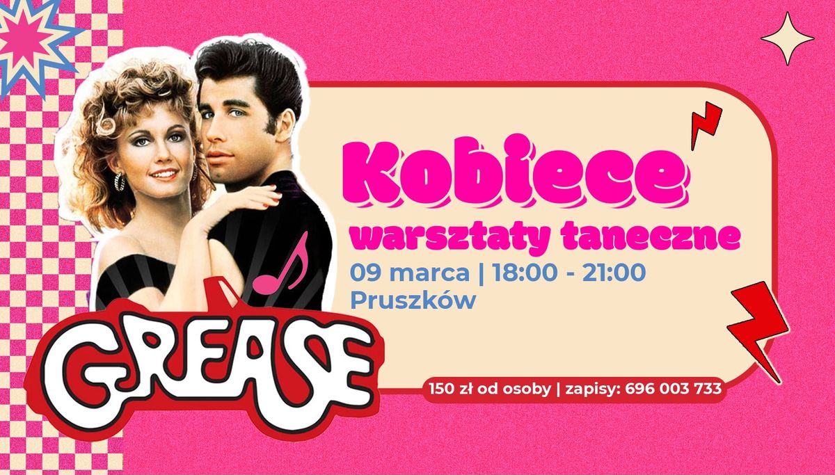 \ud83c\udf38 Kobiece Warsztaty Taneczne w rytmie Grease | PRUSZK\u00d3W