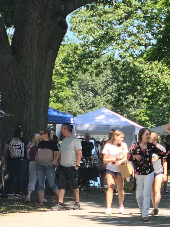 Labor day weekend (Saturday only) campground craft fair, Field & Stream