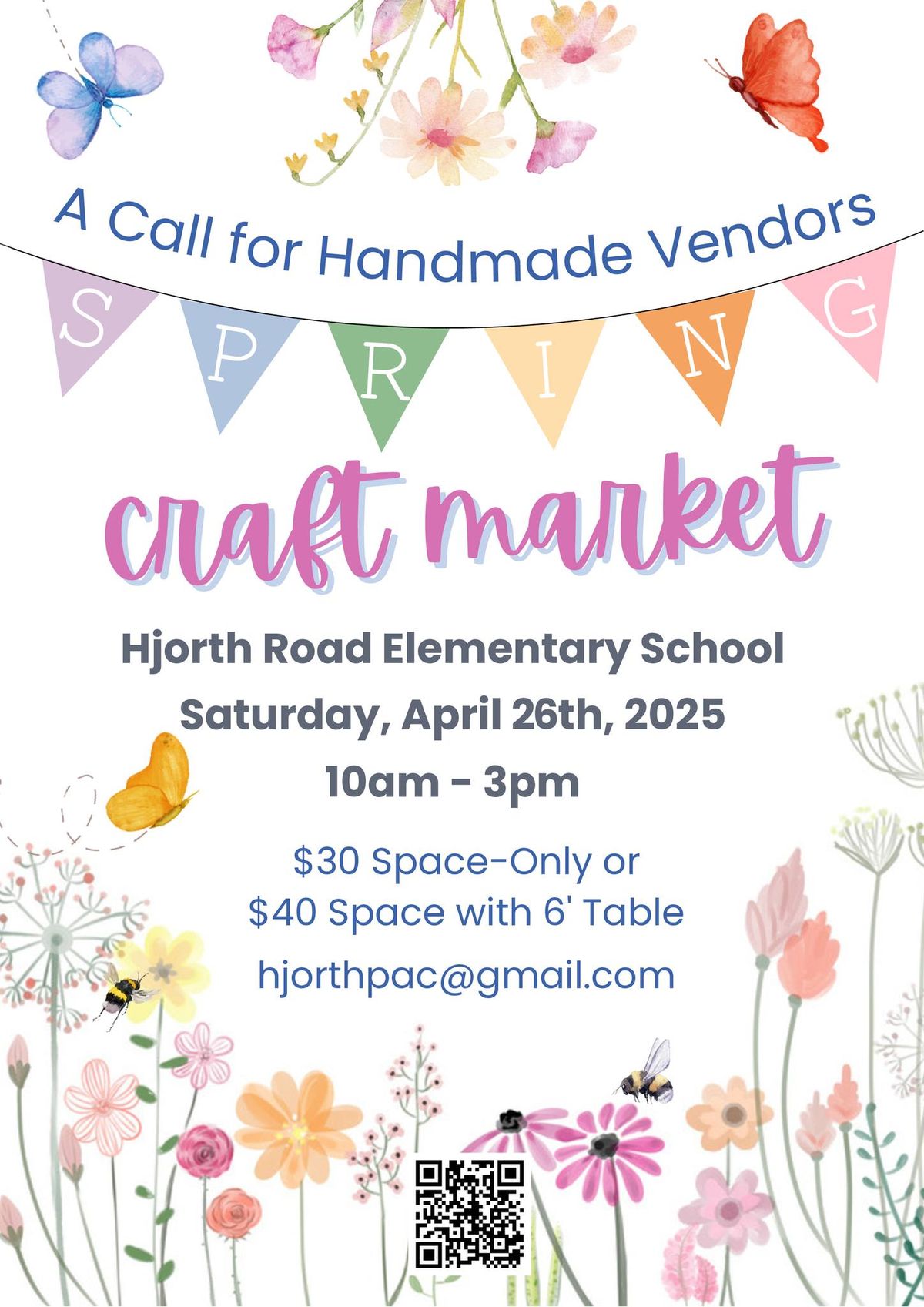 1st Annual Spring Handmade Craft Market