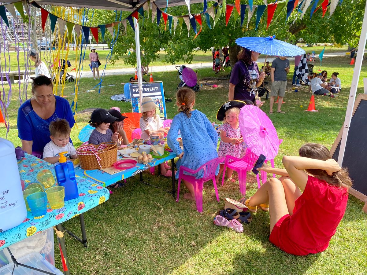 Wild Streets Festival of Play - Hobsonville Point Park 14 Dec 2024- Upper Harbour