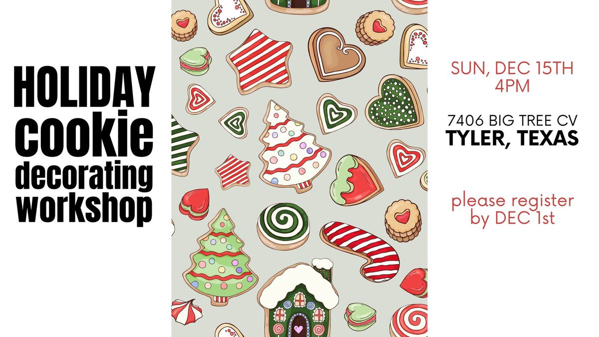 HOLIDAY Cookie Decorating Workshop | COOKING CRAWFORD & COOKIE RUSH