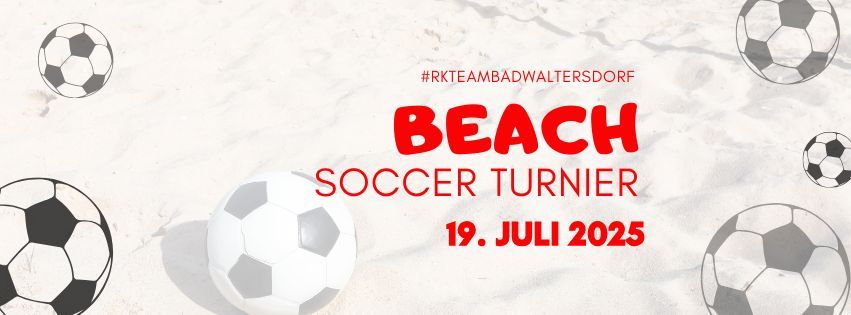 Beach Soccer Turnier