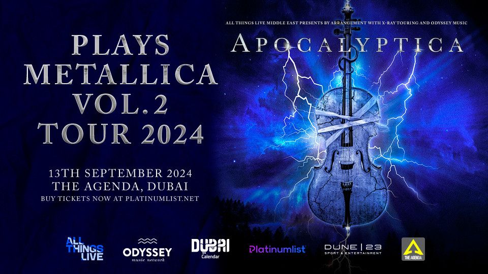Apocalyptica Plays Metallica at The Agenda, Dubai