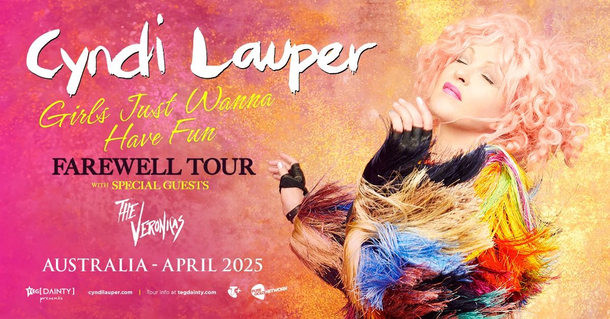 Cyndi Lauper | Girls Just Wanna Have Fun Farewell Tour [NEWCASTLE]