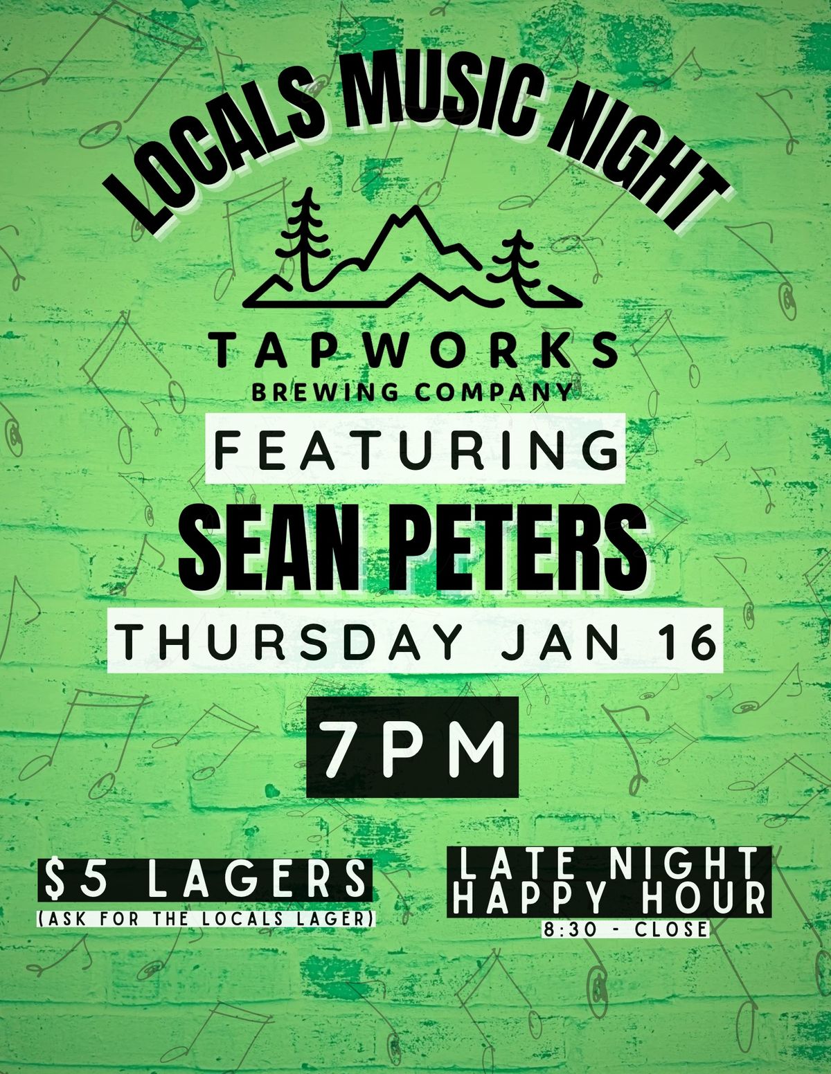 Sean Peters Live at Tapworks