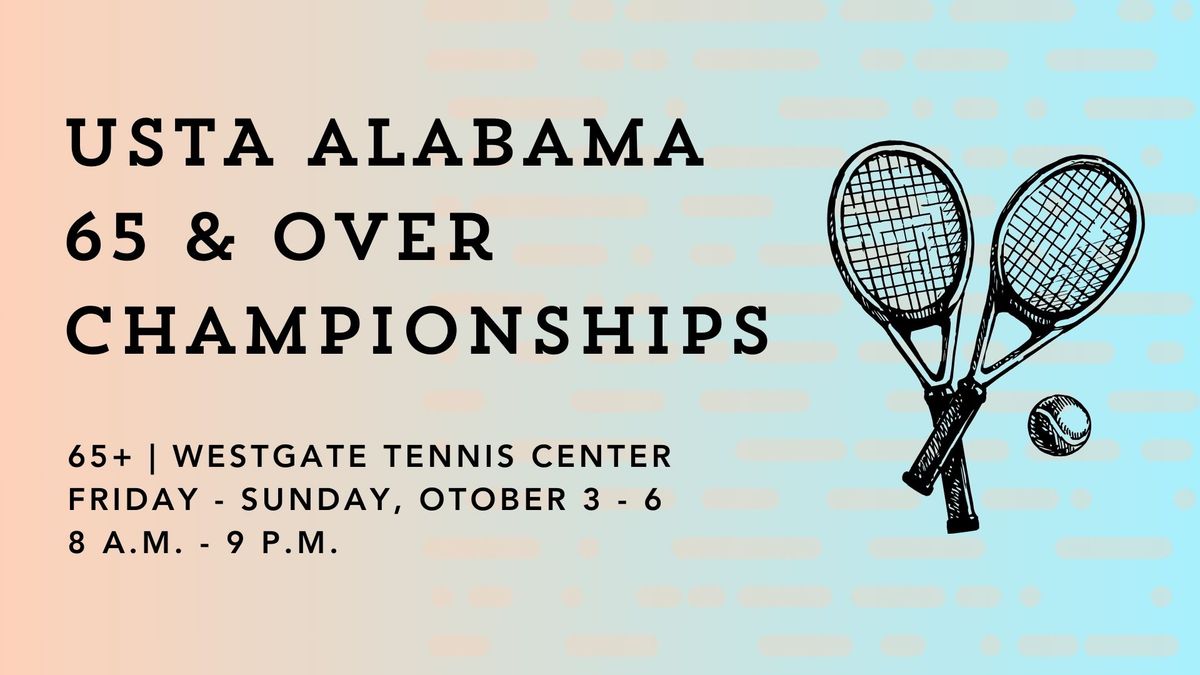 USTA Alabama 65 & Over Championships 