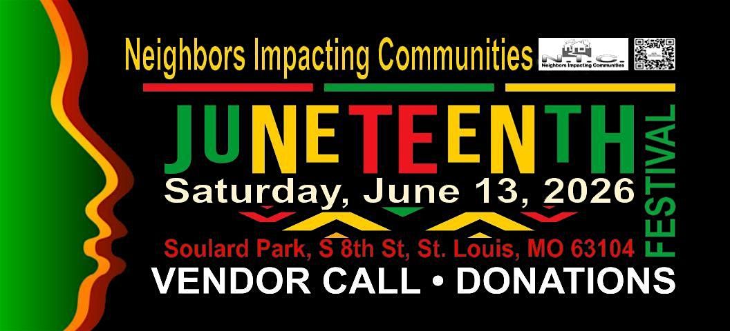 NIC Juneteenth 2026 in Soulard Park