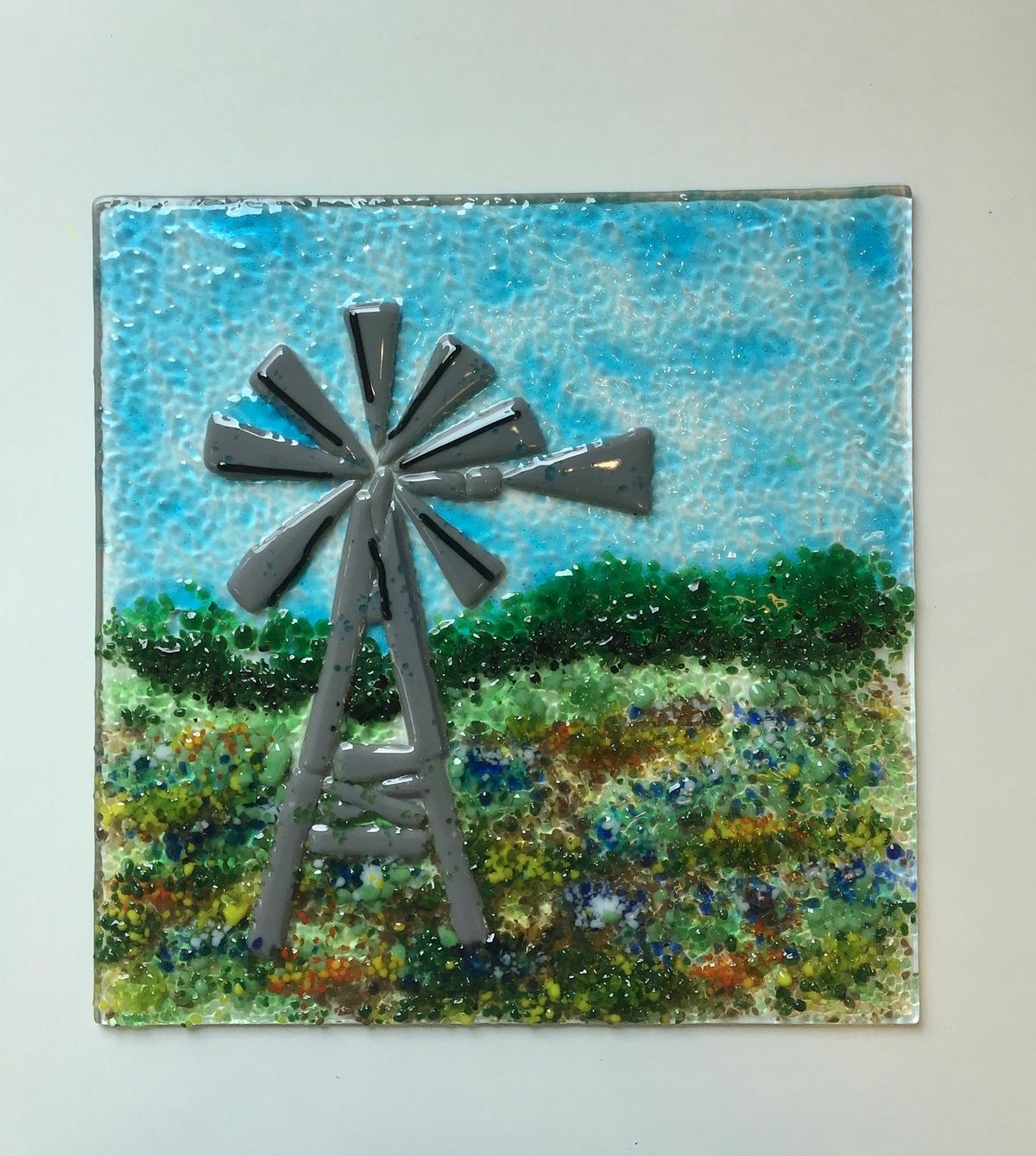 Adult Fused Glass Spring Windmill Workshop