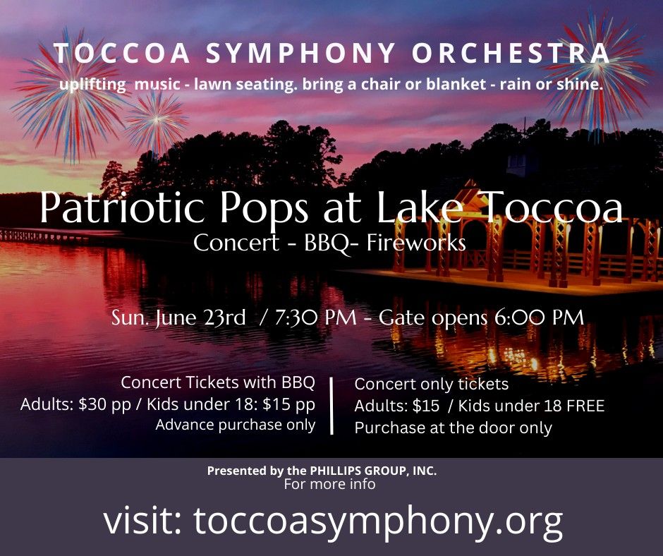 Toccoa Symphony Patriotic Pops Concert