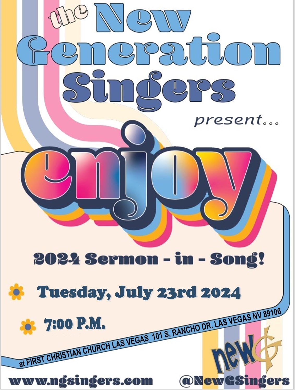 The New Generation Singers - ENJOY: 2024 Sermon in Song
