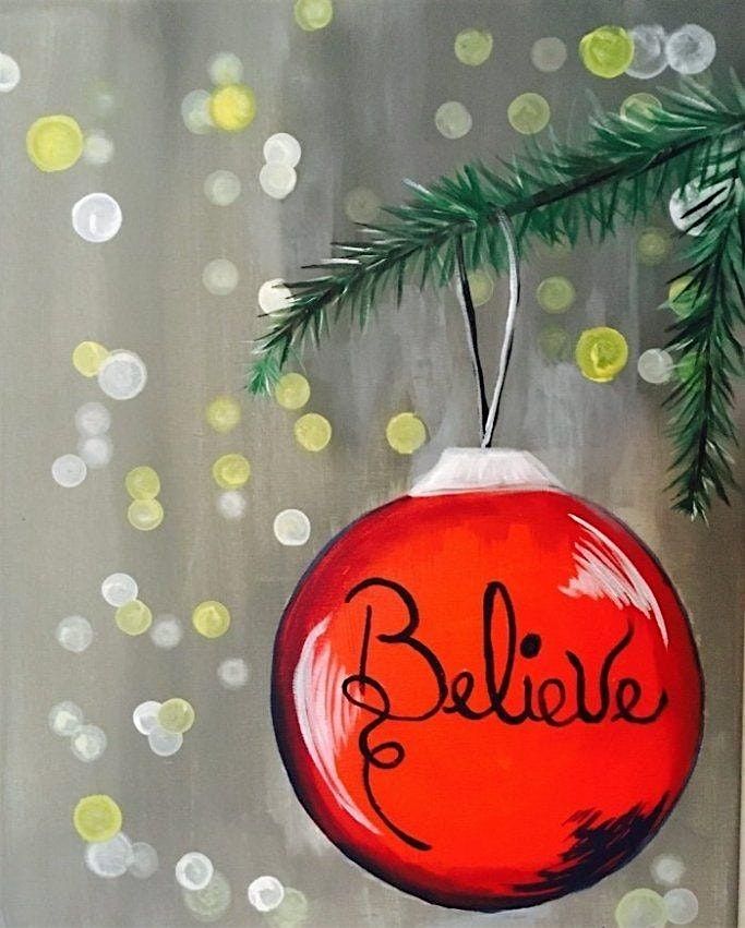 Holiday Paint Night at Wild Alchemy Cafe