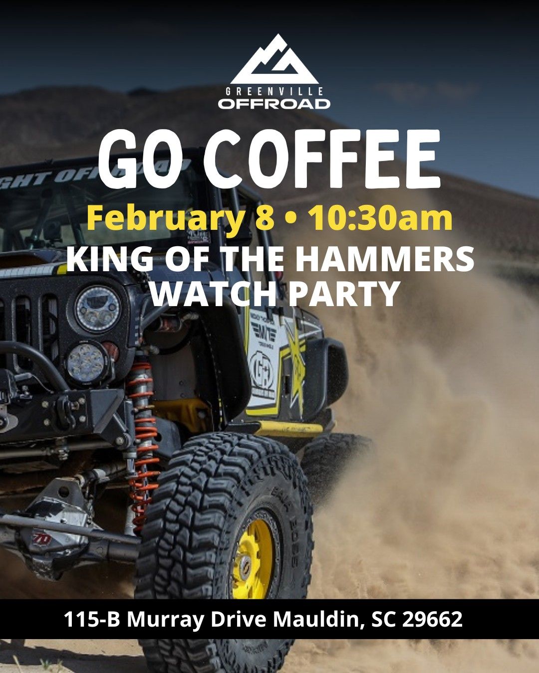 GO COFFEE + KOH Watch Party