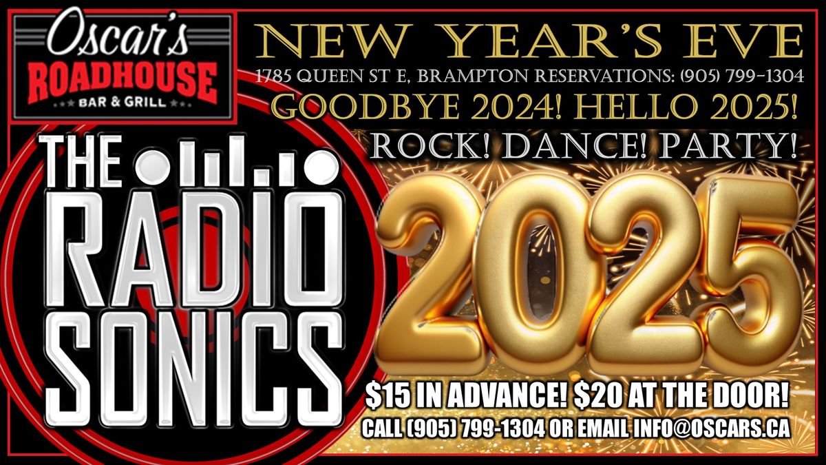 Oscar's Roadhouse New Year's Eve with The RadioSonics